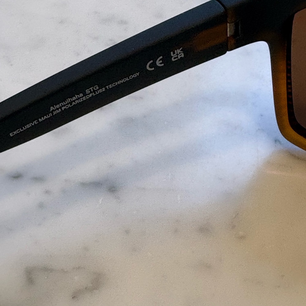 Maui Jim Alenuihaha Black and Brown Sunglasses - Picture 5 of 16